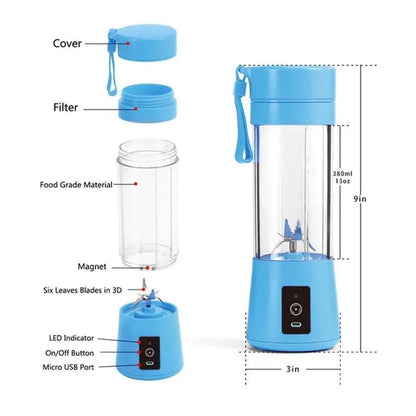 Portable USB Rechargeable Juicer Blender