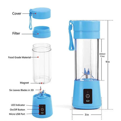 Portable USB Rechargeable Juicer Blender