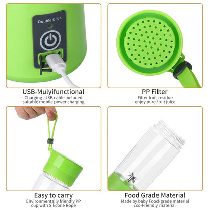 Portable USB Rechargeable Juicer Blender